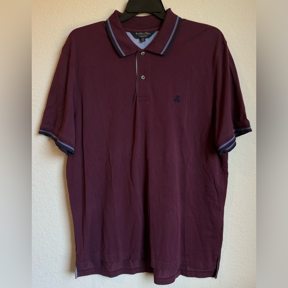 Brooks Brothers Original Fit Maroon Polo Shirt Size XL New! NWOT - Picture 4 of 5